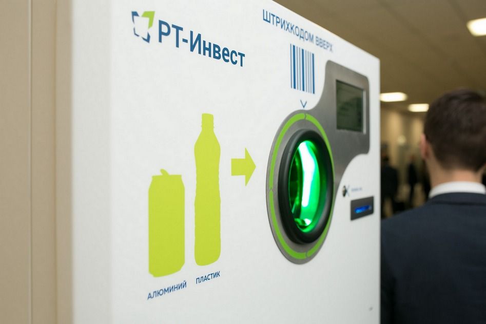 Более половины миллиона пластиковых бутылок и алюминиевых - итоги работы фандоматов «РТ-Инвест» в праздничные дни